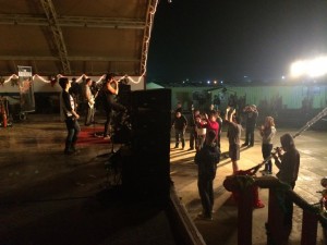 210 - Performing at Camp Buehring Kuwait