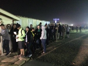 212 - Meet and greet line after the show in Camp Buehring :D