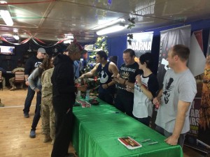 226 - Meet and greet in Camp Buehring, Kuwait!  Pictures and autographs